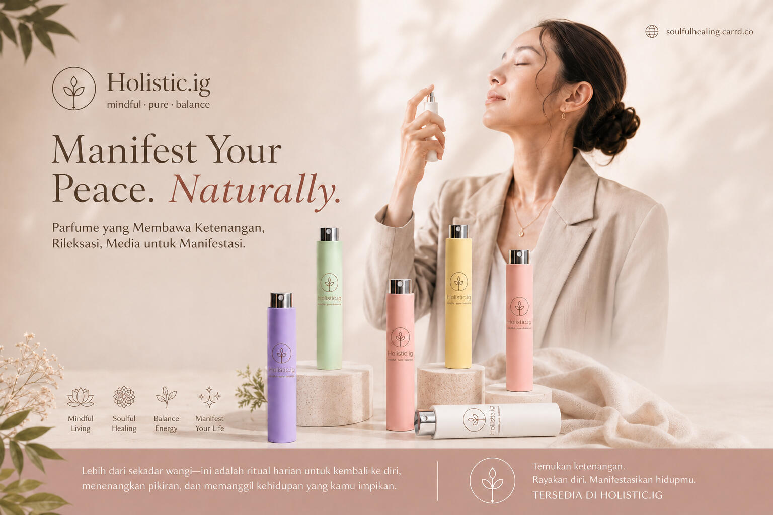 Manifest Eau de Parfume by Holistic.ig Manifest Eau de Parfume by Holistic.ig