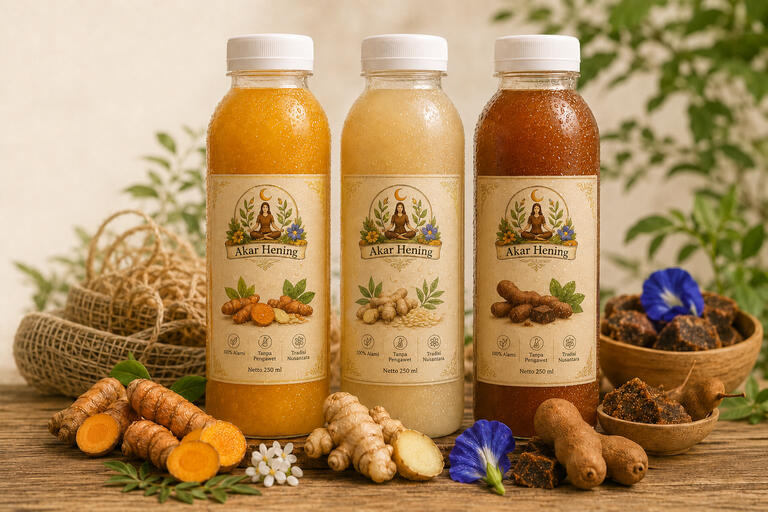 Produk Jamu Akar Hening